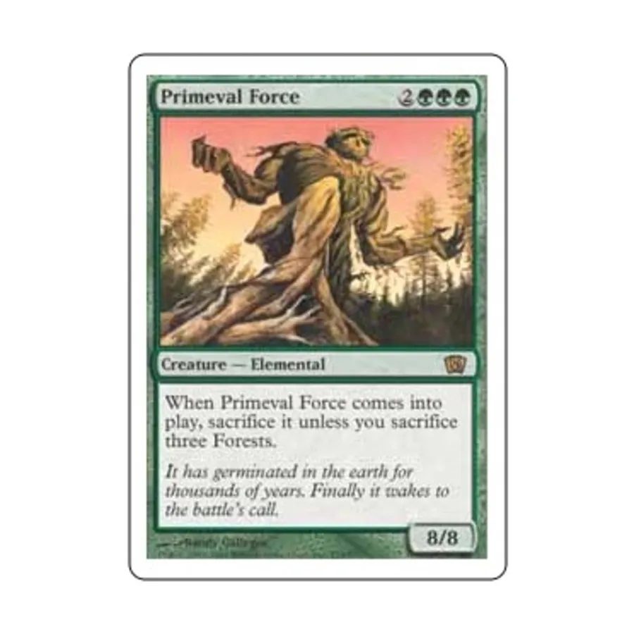 

CCG Первобытная сила (клавиша R), MTG - 8th Edition