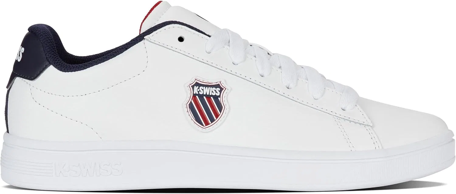 Мужские кроссовки K-Swiss Court Shield II, Wht Peacot Smba Red