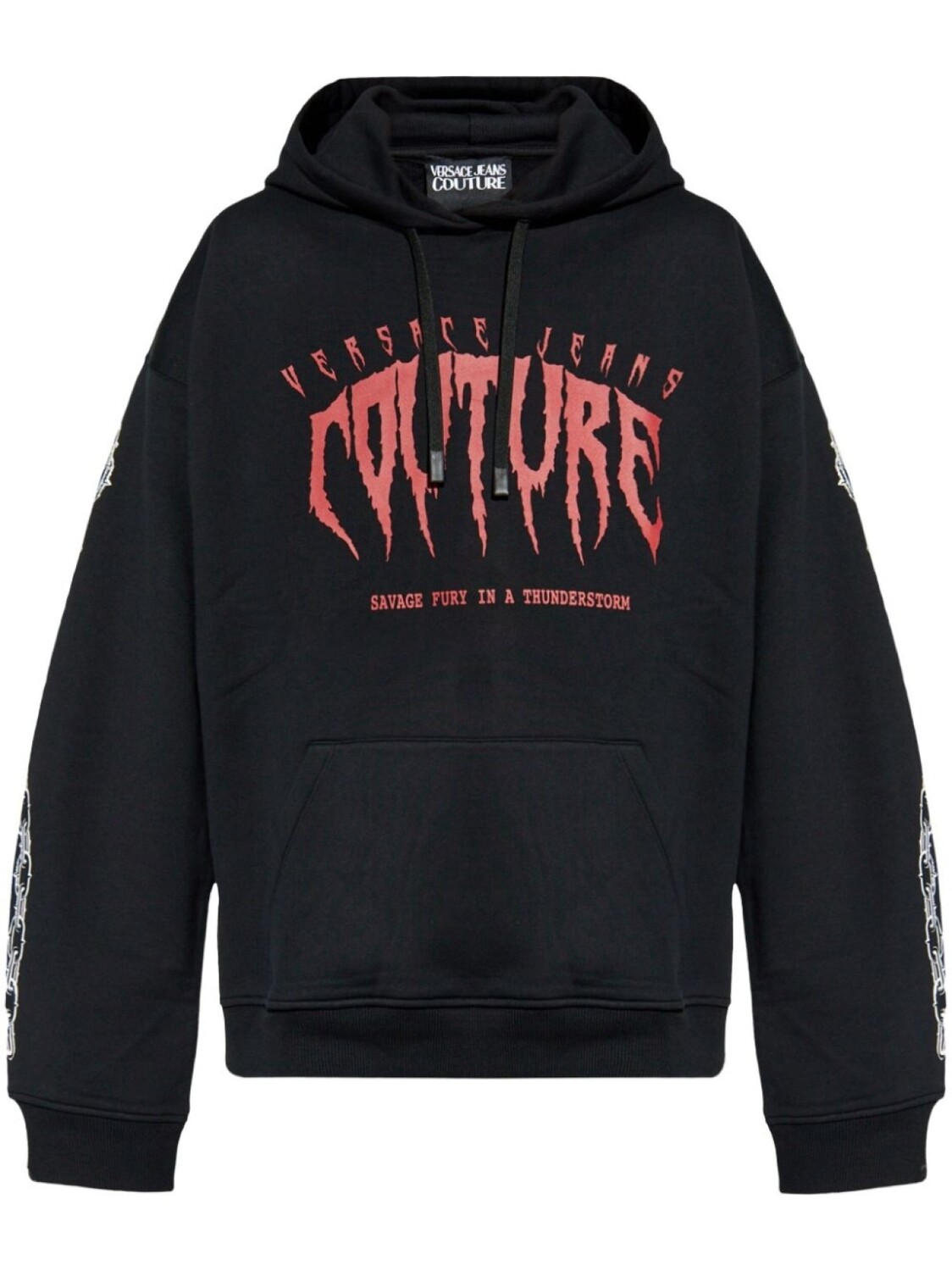 

Versace Jeans Couture худи с логотипом, черный