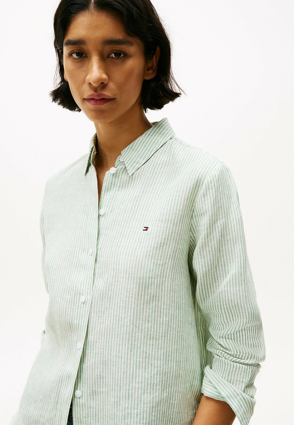 Блузка на пуговицах RELAXED SHIRT Tommy Hilfiger, мультиколор — фото 4