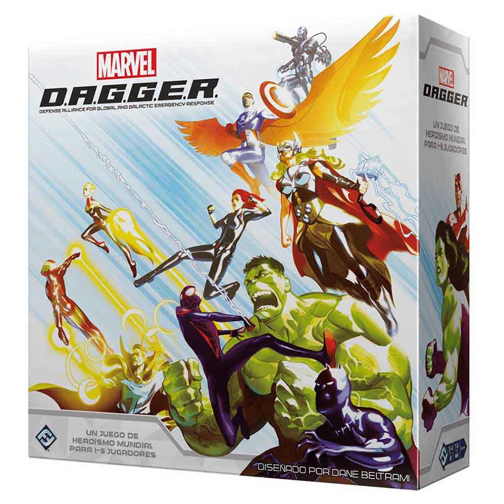 

Детская настольная игра Asmodee Marvel D.A.G.G.E.R, мультиколор