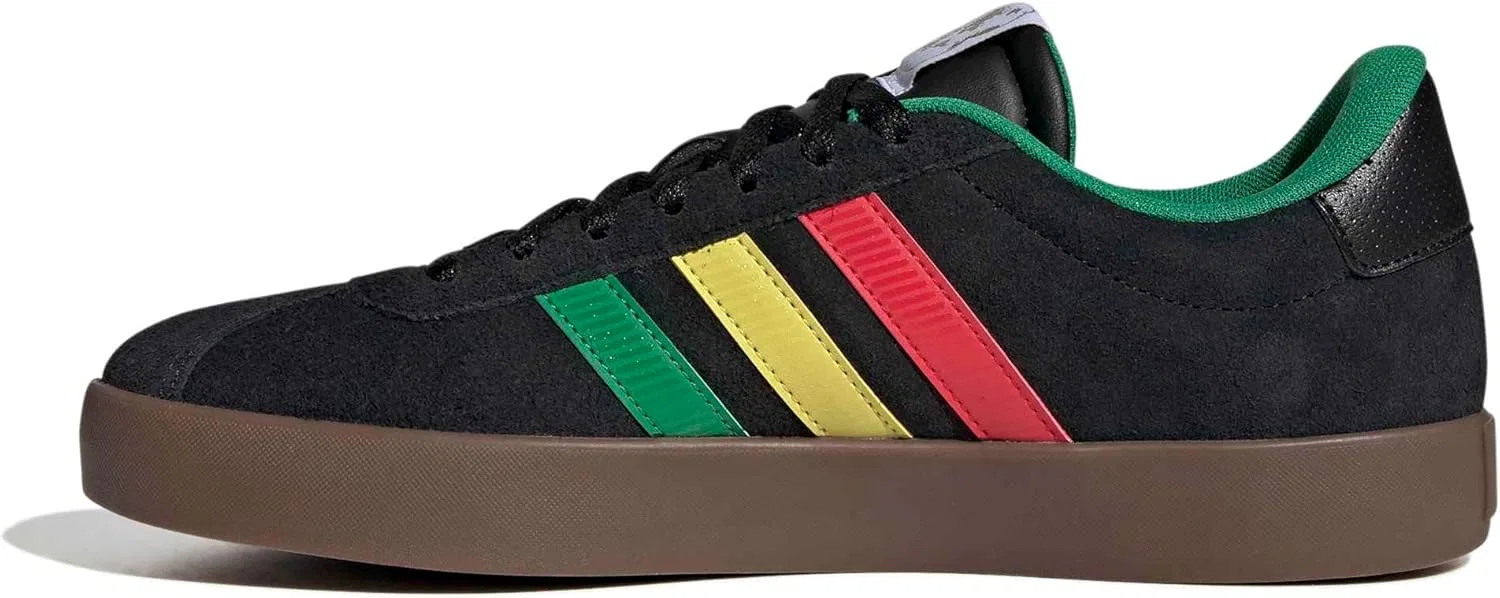 Кроссовки adidas VL Court 3.0, Black/Green/Pure Ruby