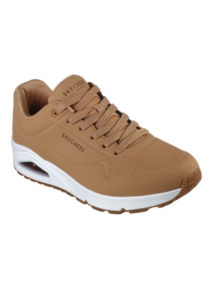 

Кроссовки на шнуровке Skechers, коричневый