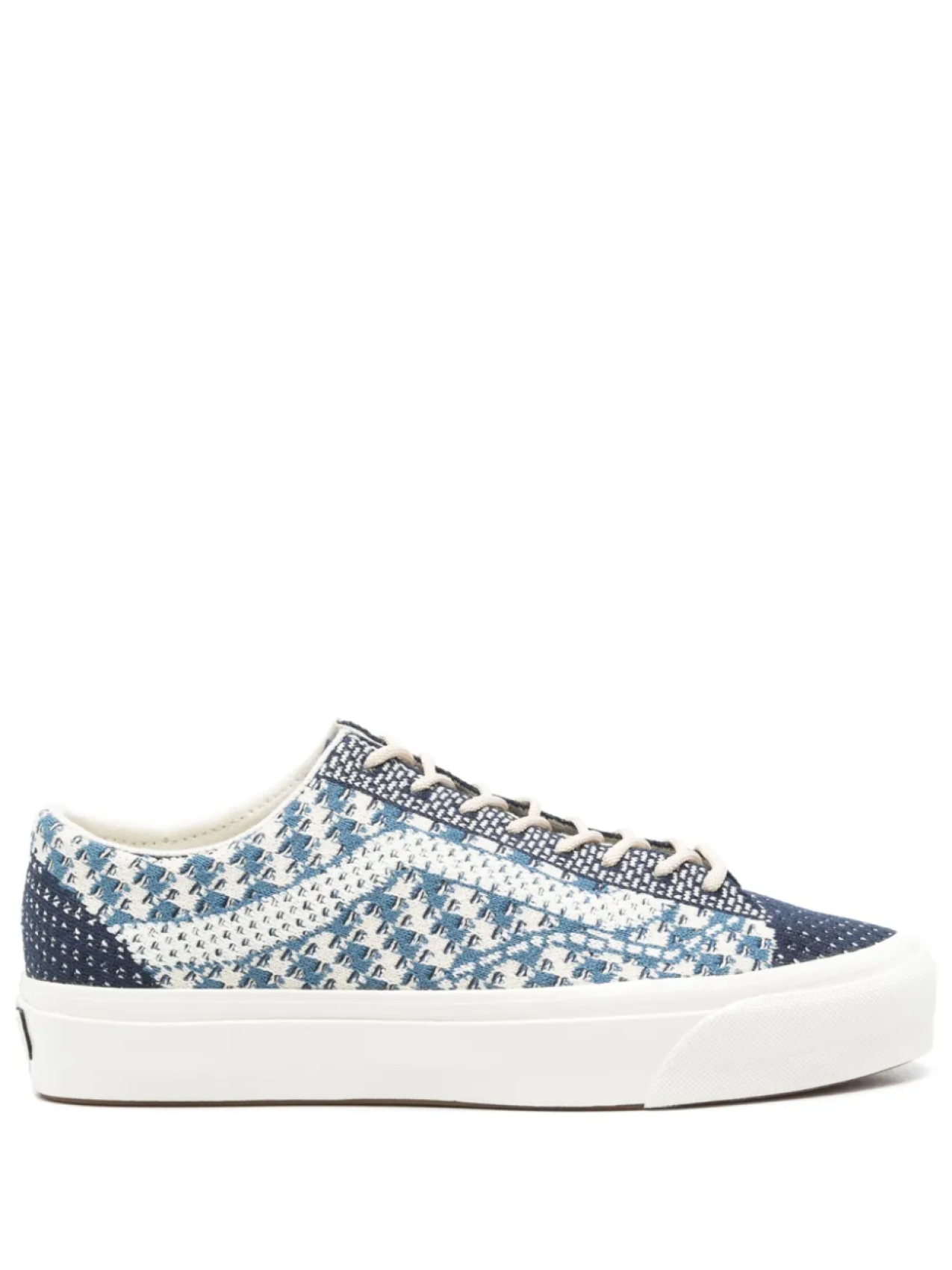Узорчатые жаккардовые кеды Vans, синий
