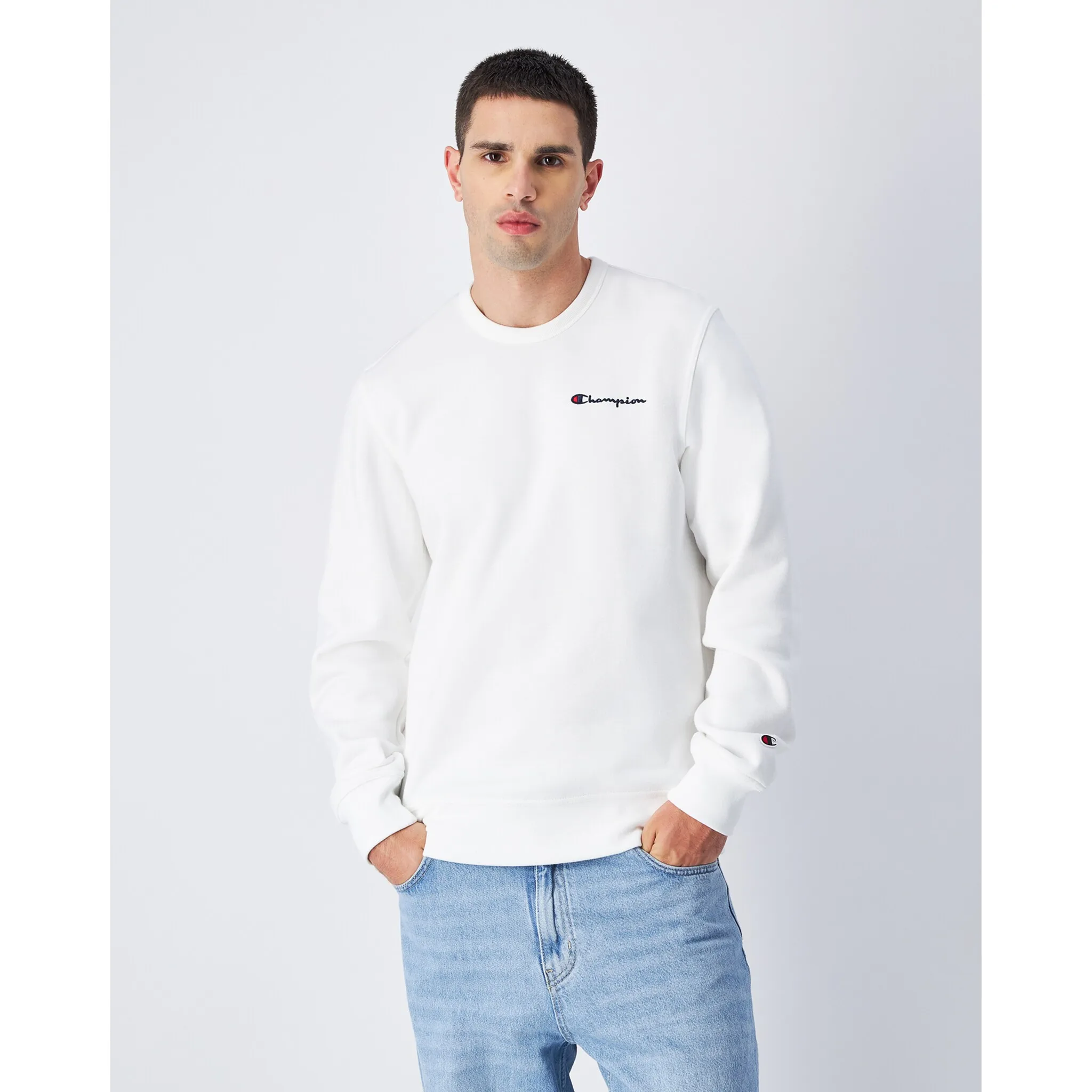 

Толстовка Champion "Crewneck Sweatshirt", цвет Wht