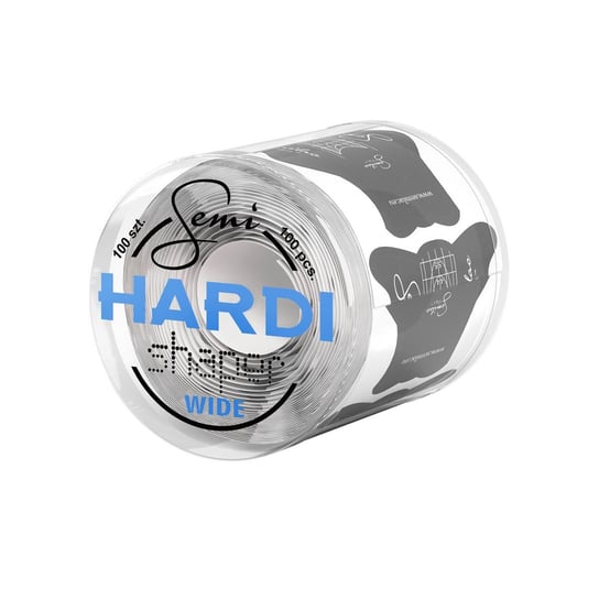 

Шаблон Hardi Wide, 100 шт. Semilac