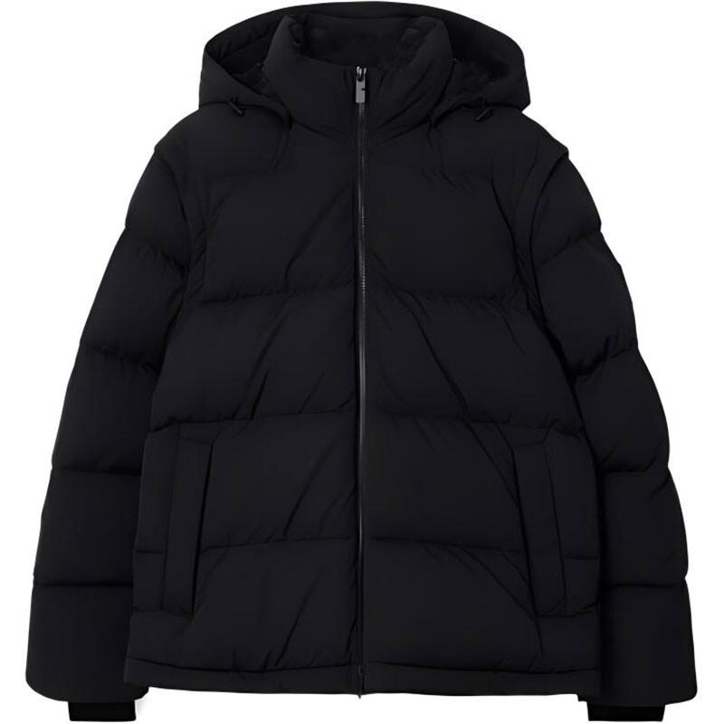 

Пуховик мужской черный Burberry