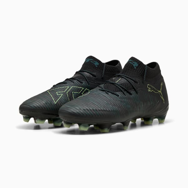 Бутсы для игры в футбол на твердом грунте для мужчин Future 8 Ultimate Puma, черный — фото 2