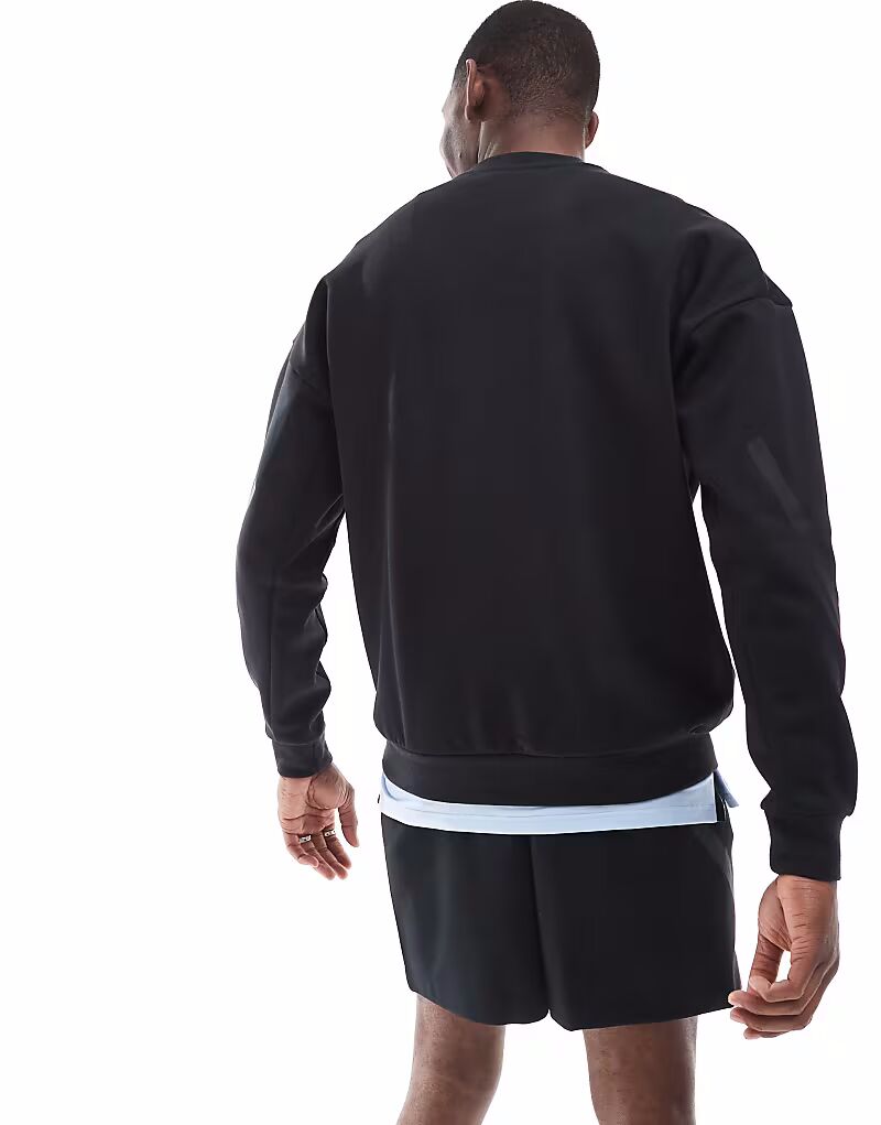 Adidas performance Новая толстовка Adidas zne черного цвета — фото 4