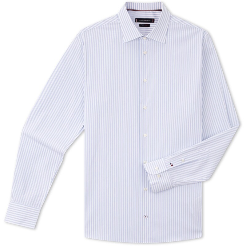 

Мужская рубашка Tommy Hilfiger, цвет Blue and white stripes 0A4