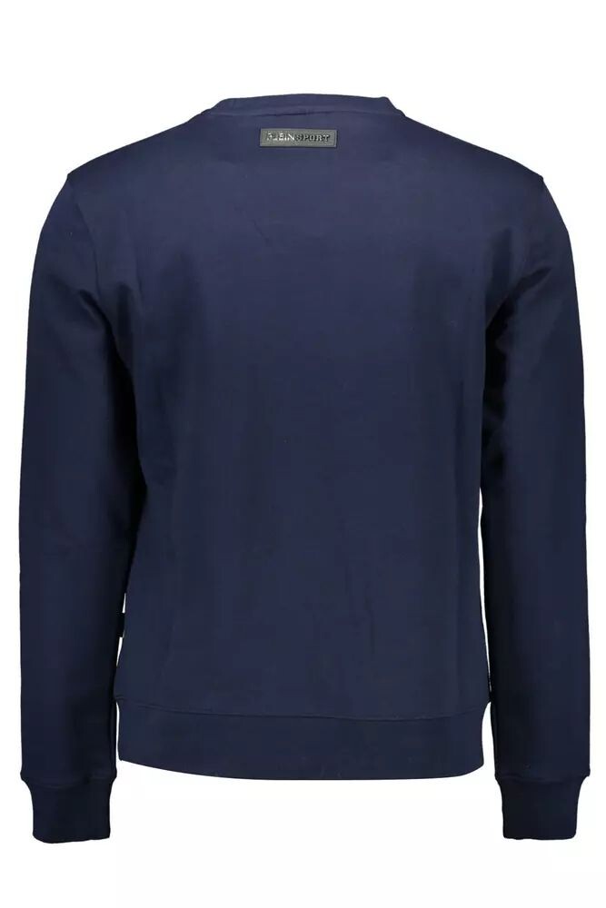 

Мужской свитер Plein Sport Athletic Elegance с круглым вырезом, синий