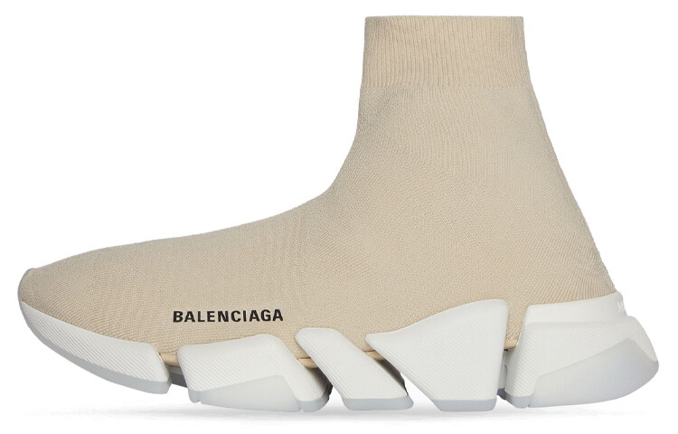 Кроссовки женские Balenciaga Speed 2 Trainer, бежевый