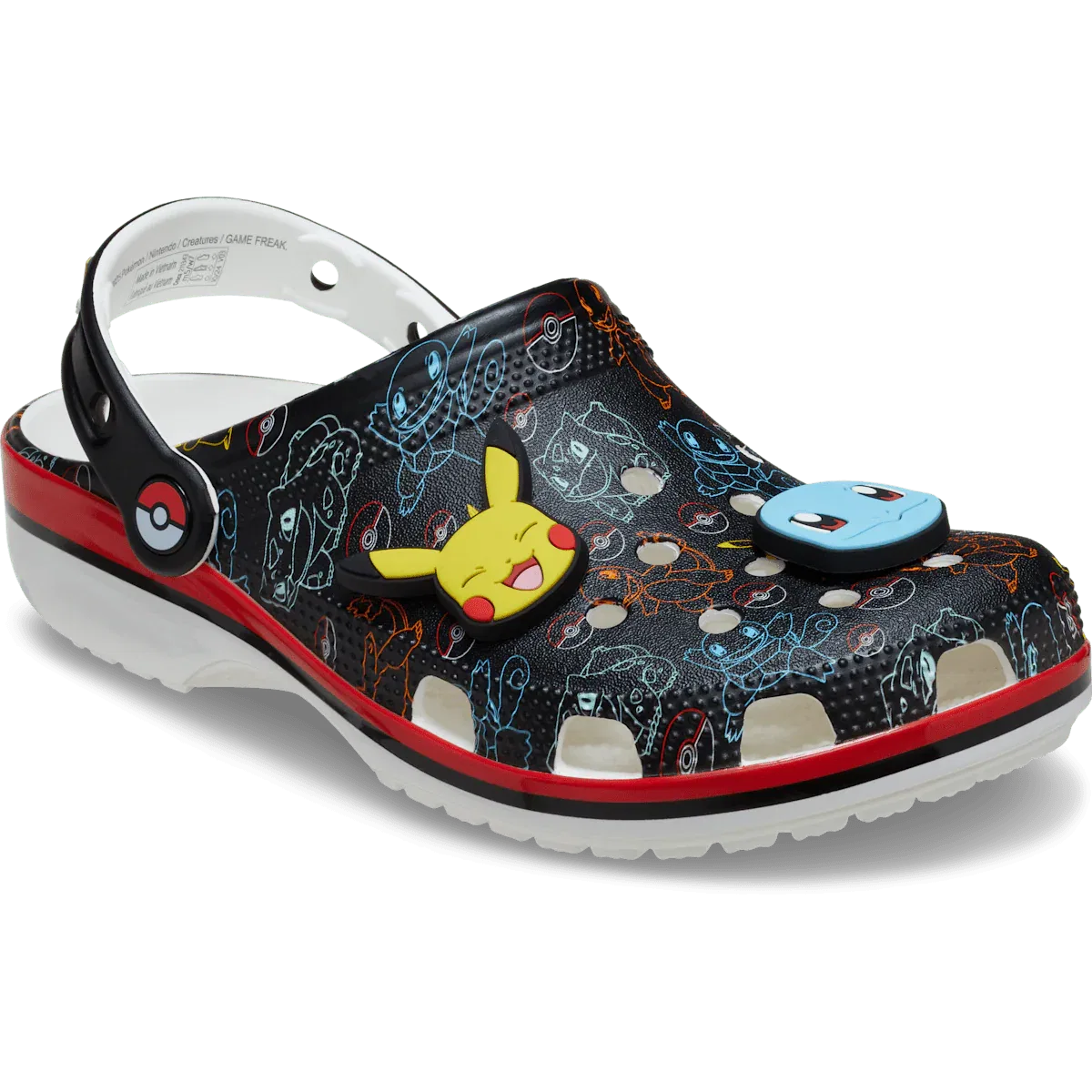 Pokémon Classic Clog Crocs, Multi — фото 3