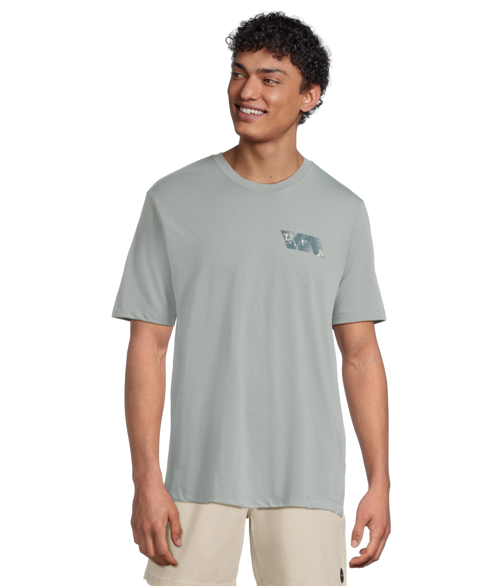 

Футболка RVCA Va Blur Fill Short Sleeve, цвет Lead