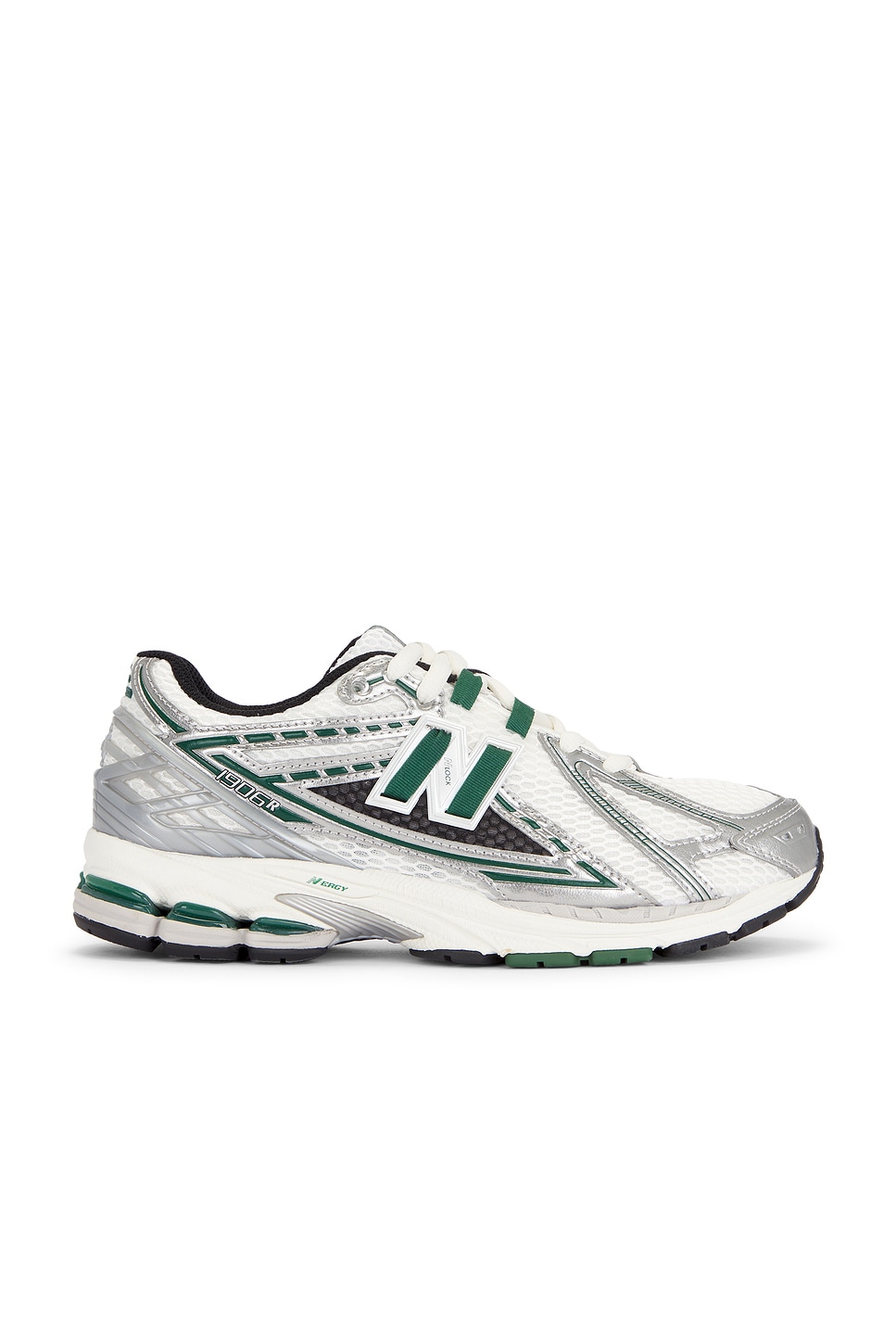 

Кроссовки женские 1906r New Balance, цвет Silver Metallic, Nightwatch Green, & Sea Salt