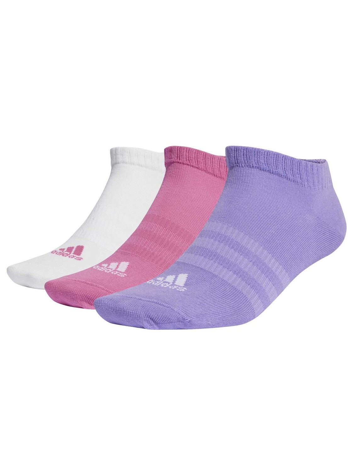 

Носки Adidas Performance Thin and Light Sportswear Low-Cut 3 Pairs, разноцветный