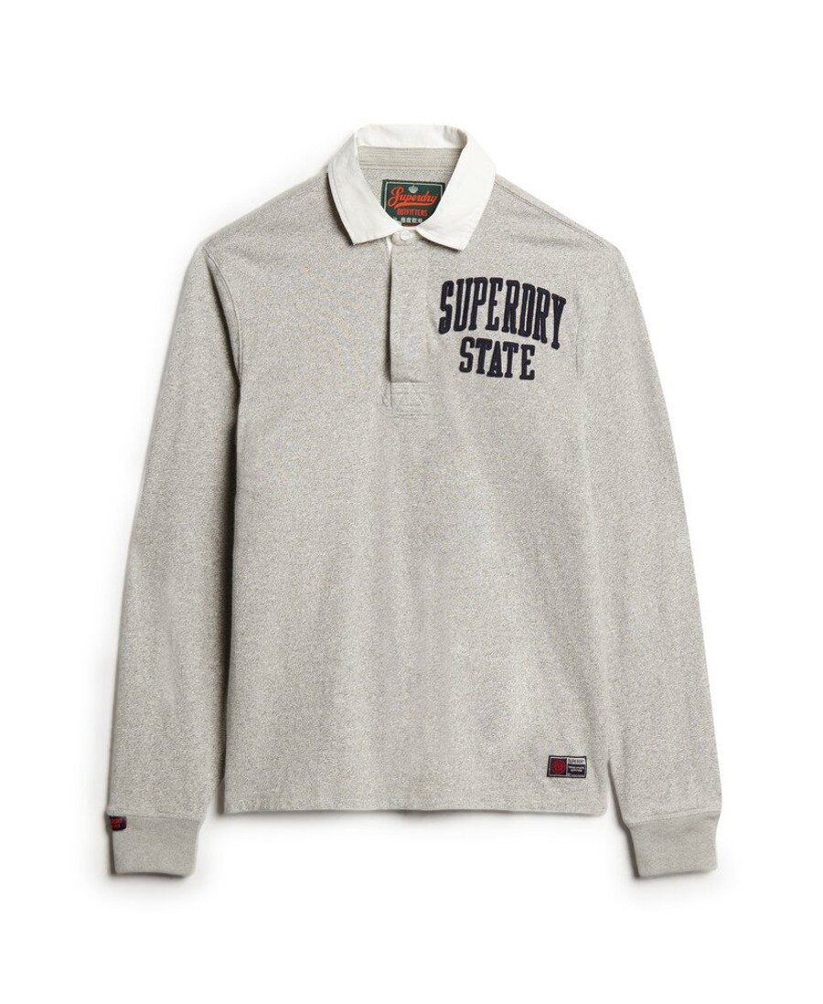 

Рубашка Superdry, пятнистый серый