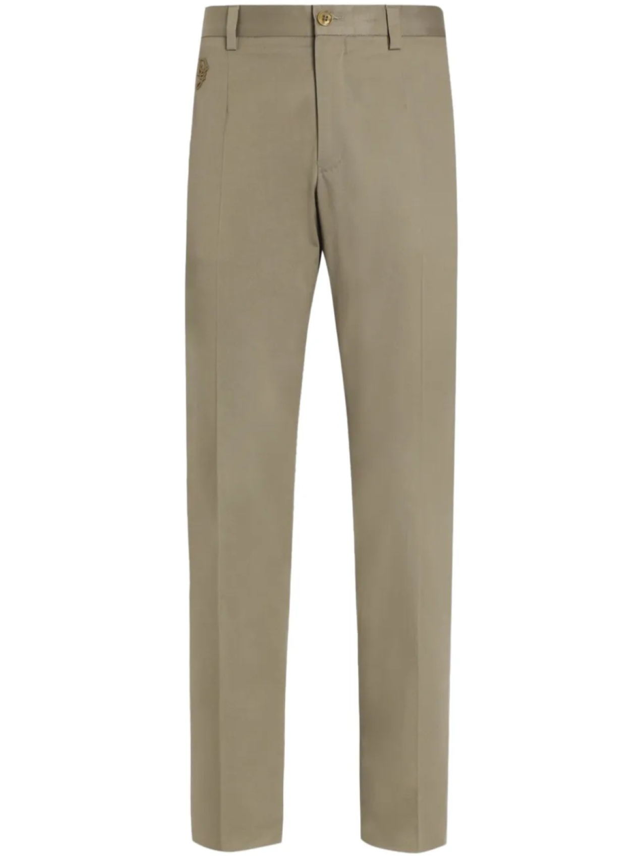 

Брюки с вышитым логотипом Dolce & Gabbana, нейтральный