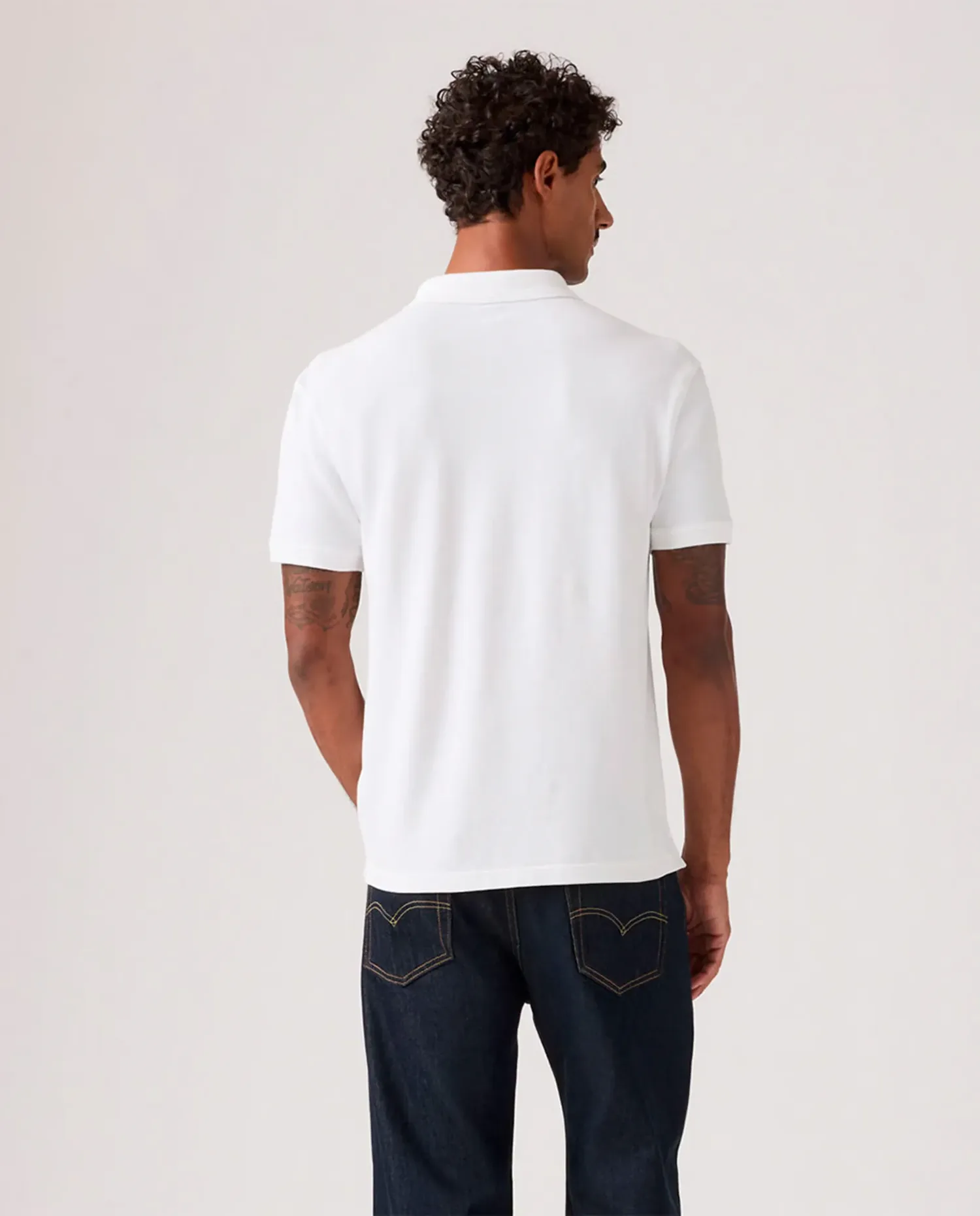 Мужская футболка с коротким рукавом Levi's, белый — фото 2