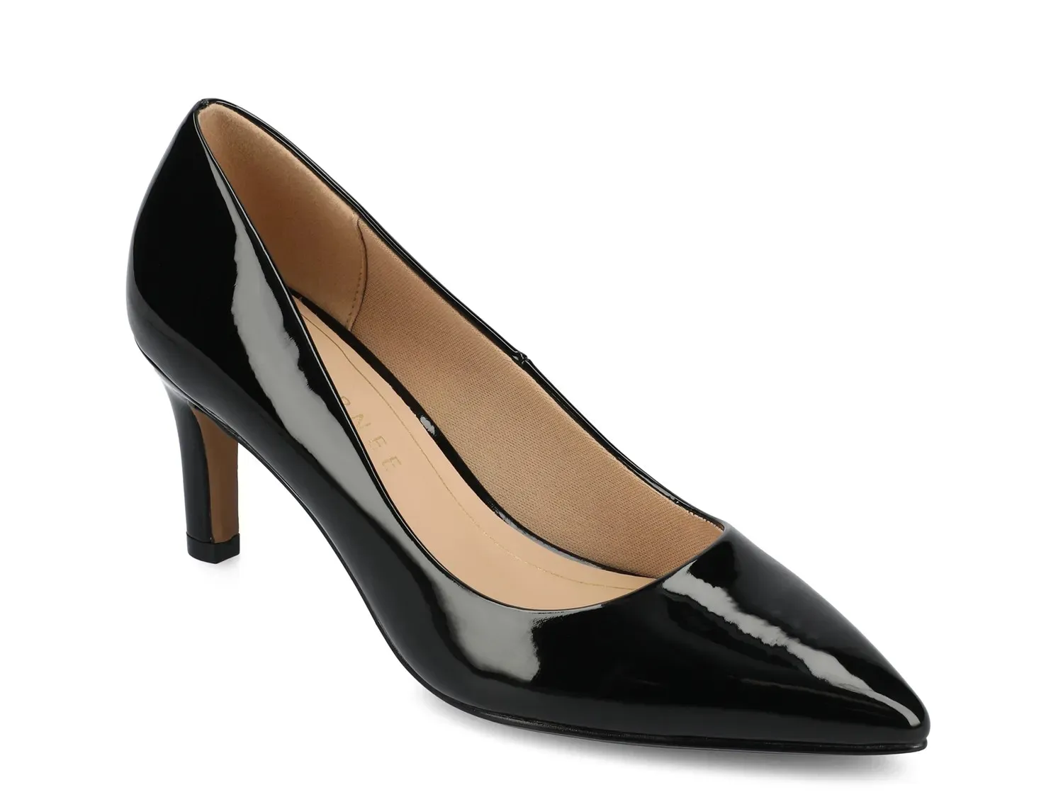 Туфли-лодочки Scylee Pump из коллекции Journee, черные лакированные