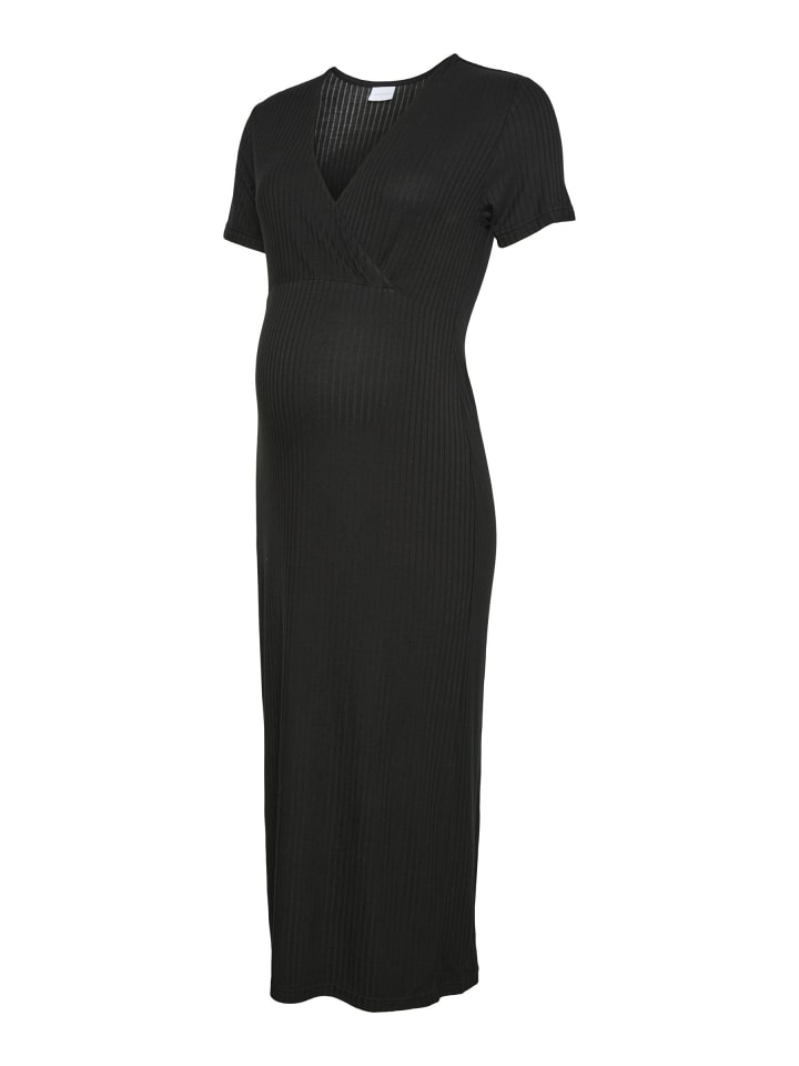 

Платье до колена mama licious, черный