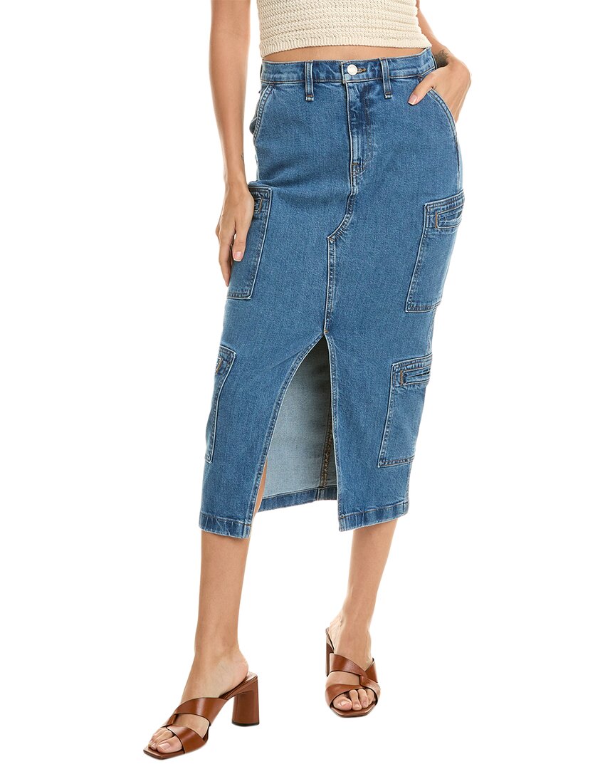 

Реконструированная юбка-карго HUDSON Jeans, синий