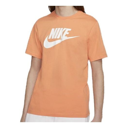 

Футболка спортивная спортивные с коротким рукавом Nike, оранжевый