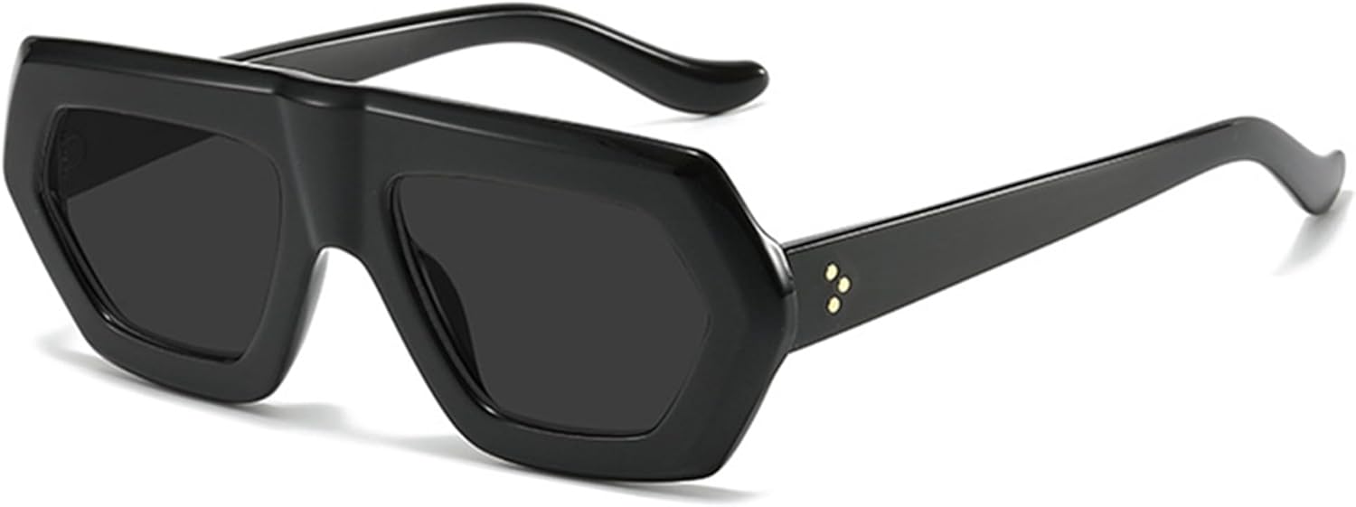 

Женские солнцезащитные очки Bullabulling Square в стиле ретро с прозрачными линзами цвета океана и защитой от УФ-излучения UV400. Мужские модные солнцезащитные очки с леопардовым принтом и цветом шампанского, Black