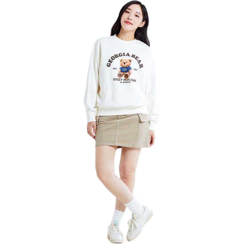 

Свитшот Women's Crew Neck Moderate SPAO, светло-heather серый