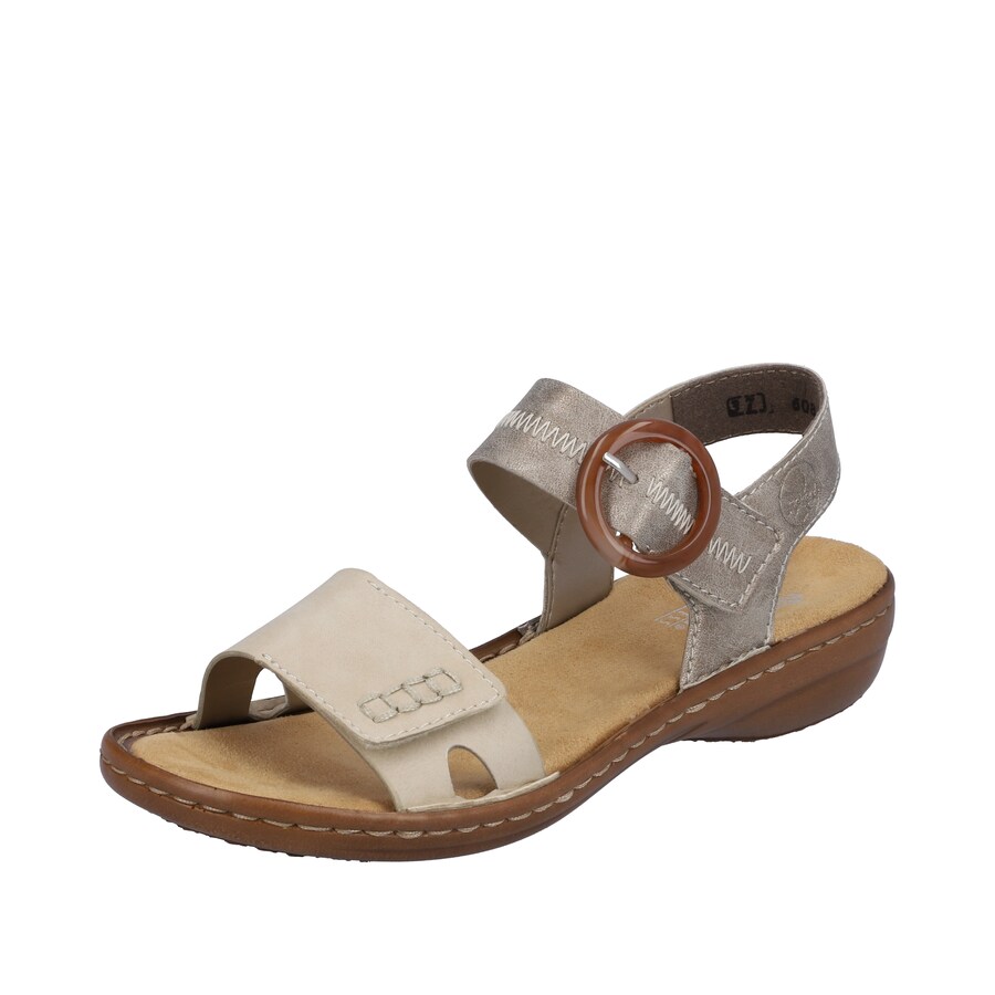 Сандалии с ремешками Rieker, Beige