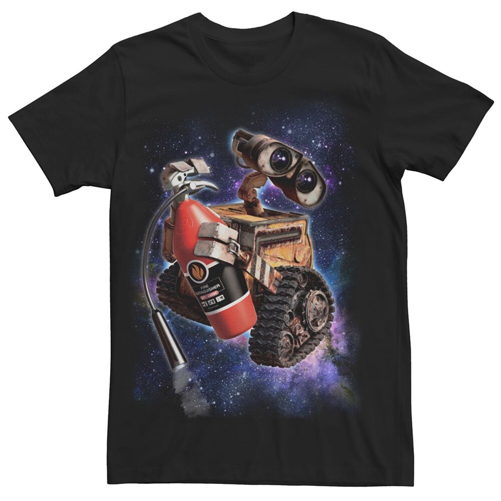 

Мужская футболка с космическим портретом Disney/Pixar's WALL-E Disney / Pixar, черный