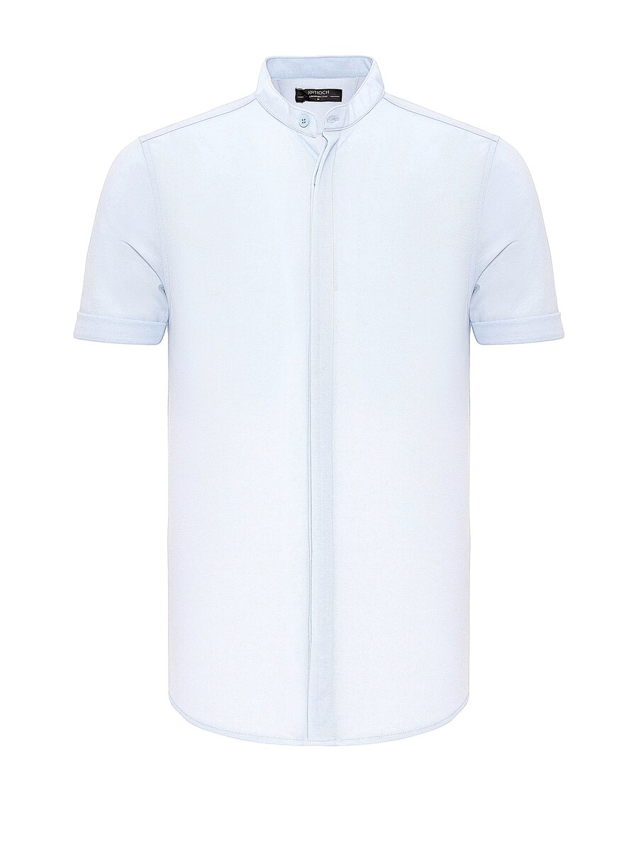 

Рубашка Slim Fit на пуговицах Antioch, светло-синий