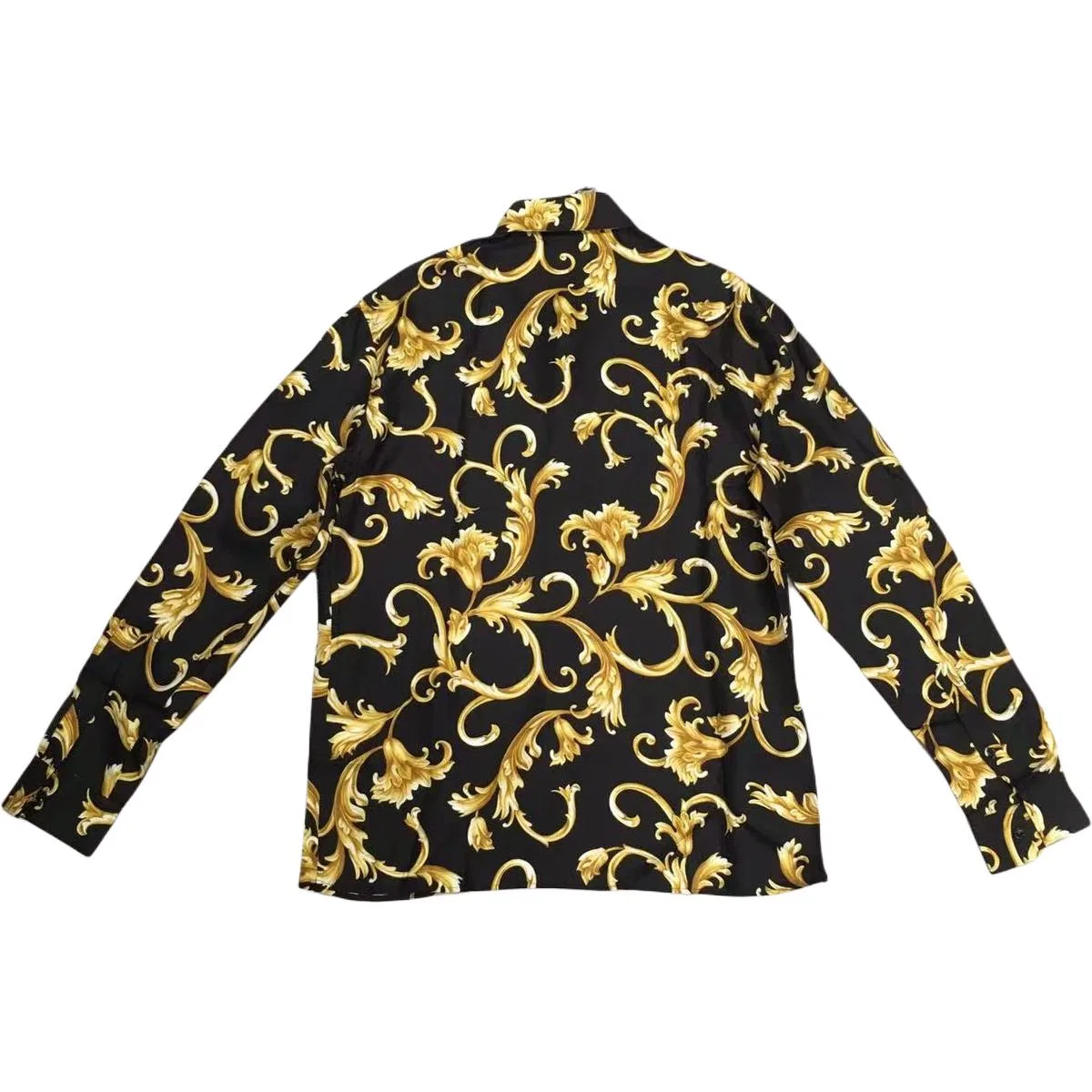 Рубашка мужская Black Lapel Moderate Other VERSACE — фото 3