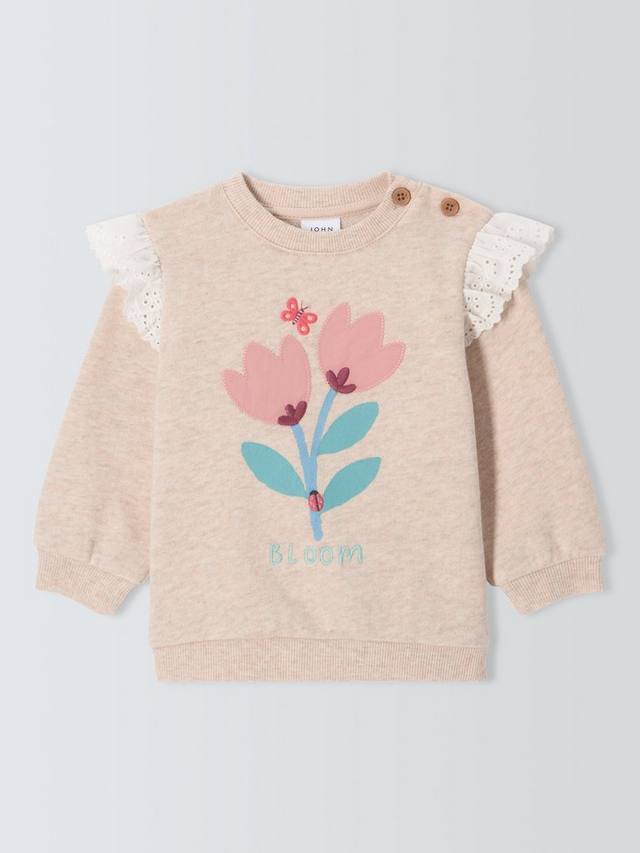 

Толстовка с принтом baby bloom John Lewis, цвет Natural