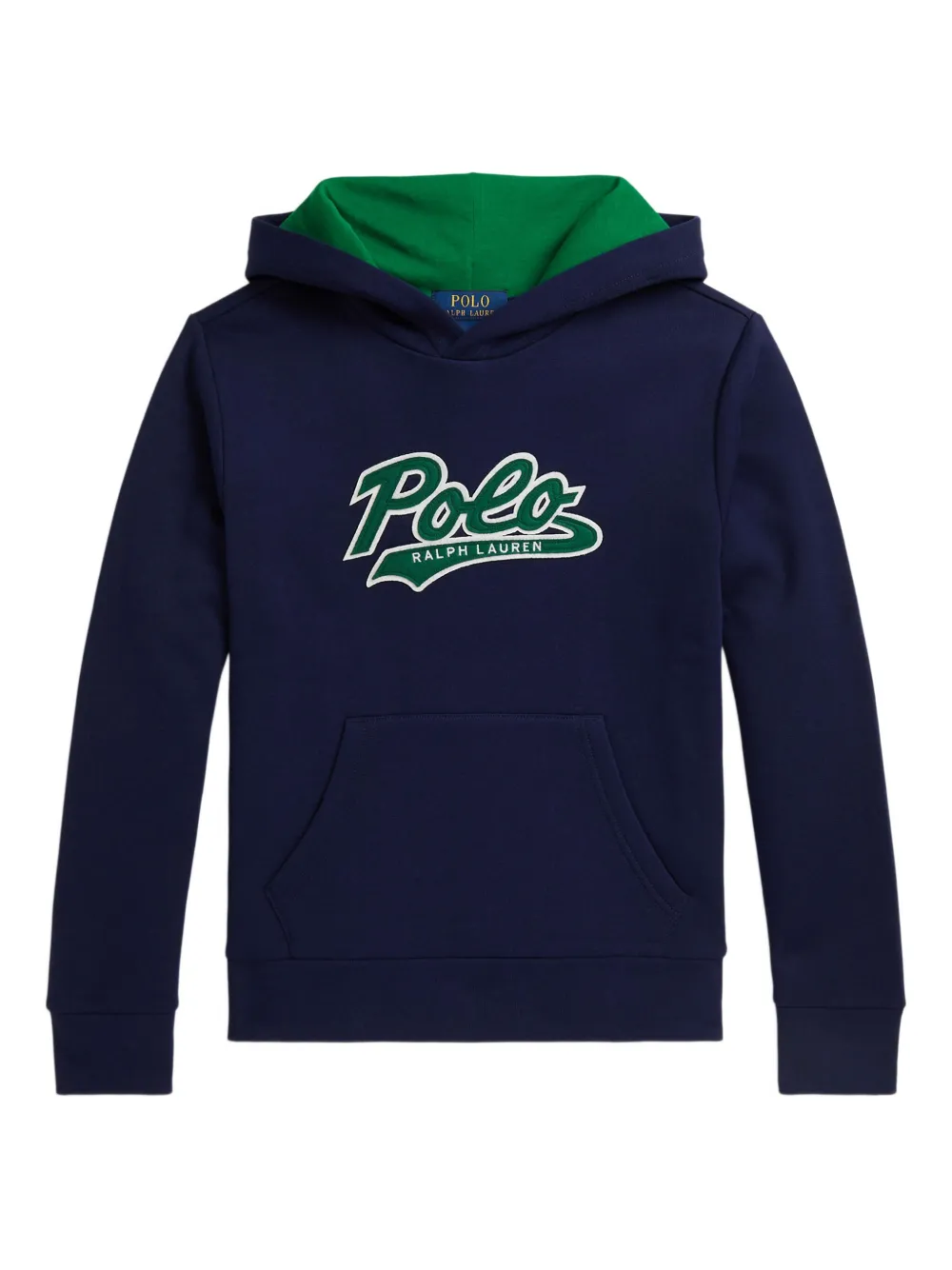 

Толстовка с капюшоном и логотипом POLO RALPH LAUREN KIDS, синий