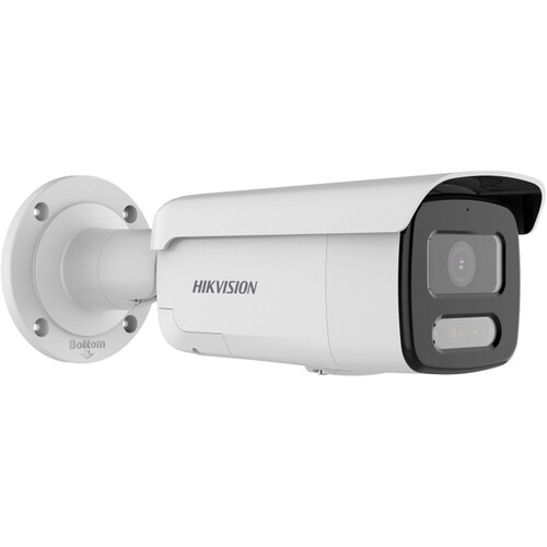 

Уличная сетевая цилиндрическая камера Hikvision ColorVu DS-2CD2T47G2-LSU/SL 4 МП с объективом 4 мм