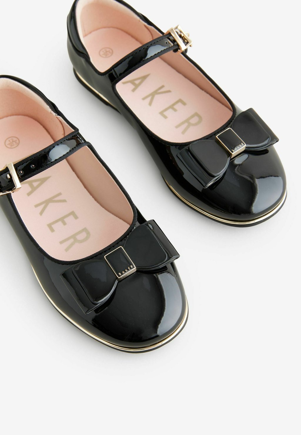 Балетки с ремешком на щиколотке REGULAR FIT - BACK TO SCHOOL MARY JANE WITH BOW Baker by Ted Baker, черный — фото 4