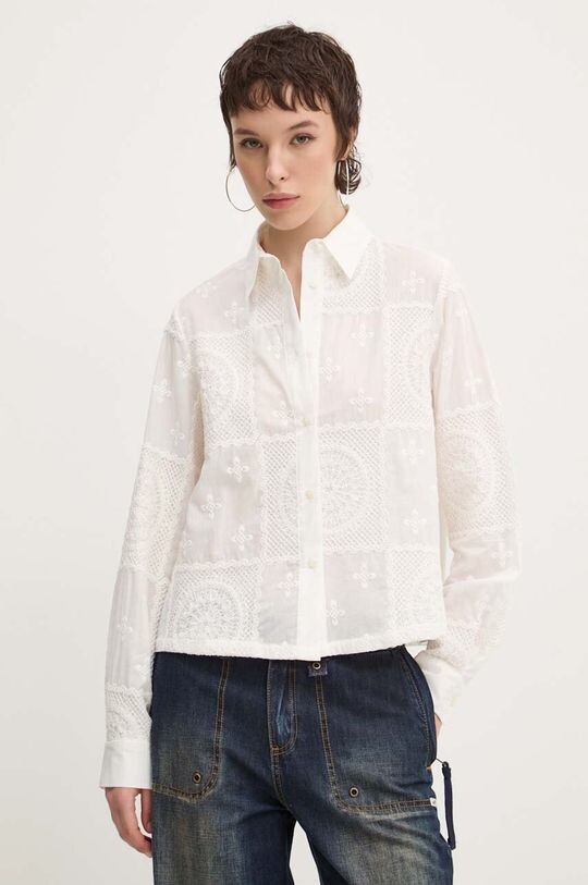 

Рубашка из хлопка SENDAI Desigual, белый