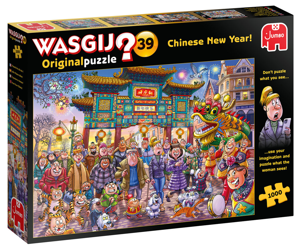 

Пазл Jumbo Wasgij Original 39, Китайский Новый год, 1000 шт.