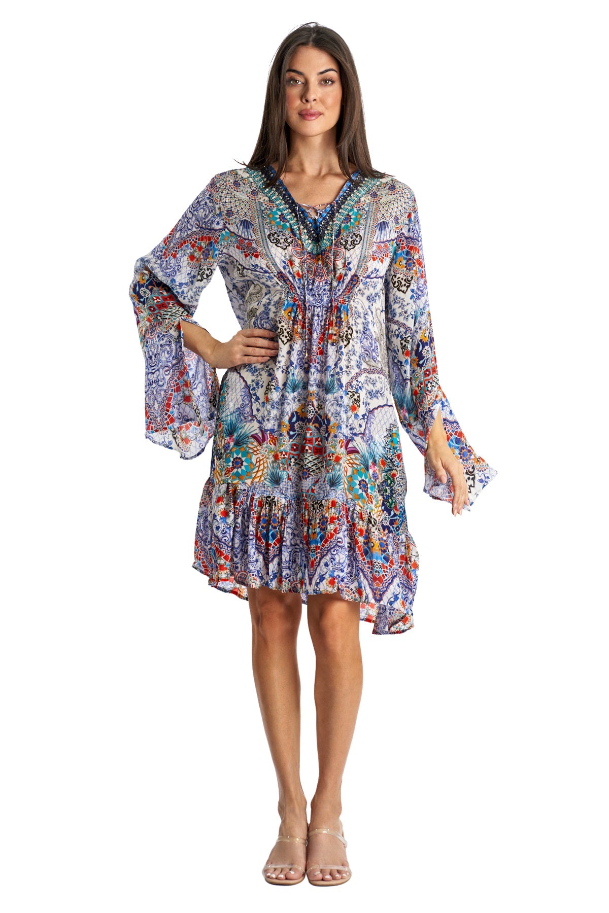 

Короткое платье Эрита La Moda Clothing, цвет multi