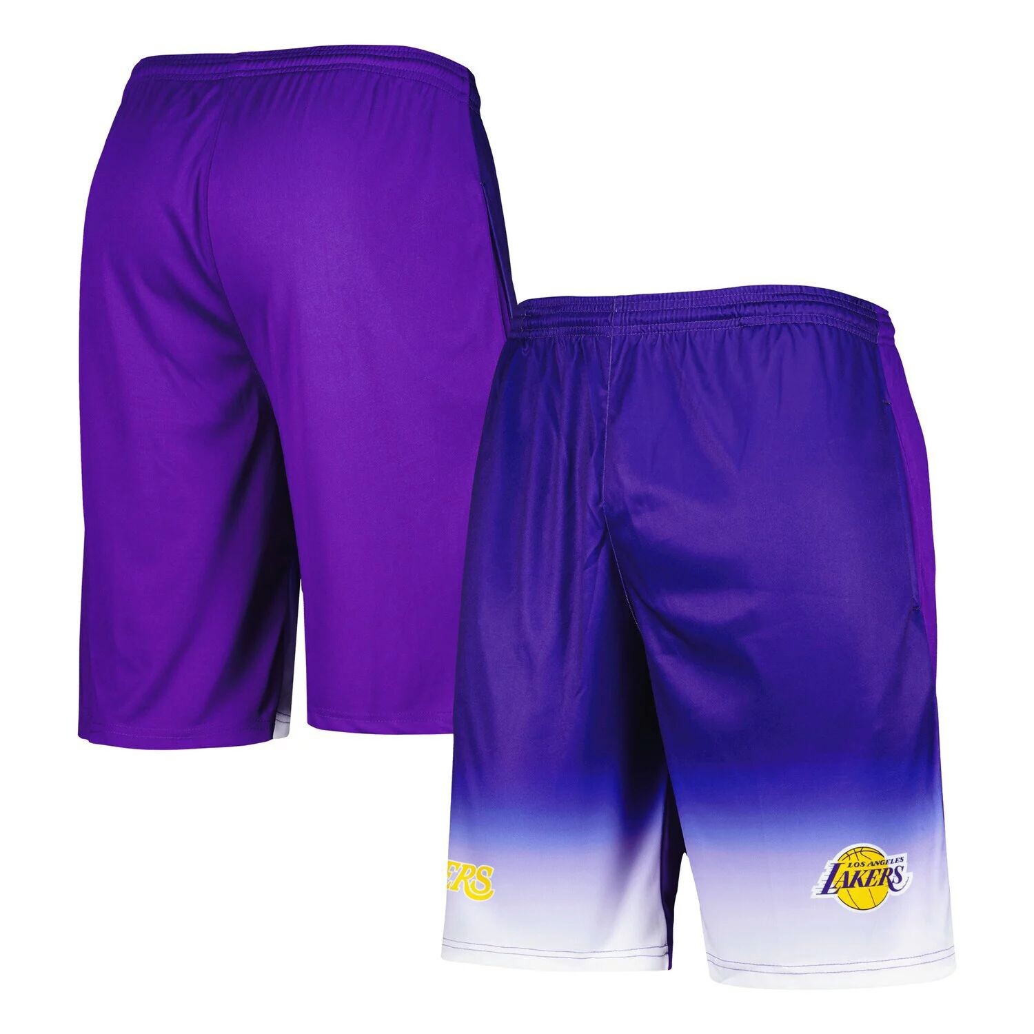 

Мужские фирменные фиолетовые шорты Los Angeles Lakers Fadeaway Fanatics