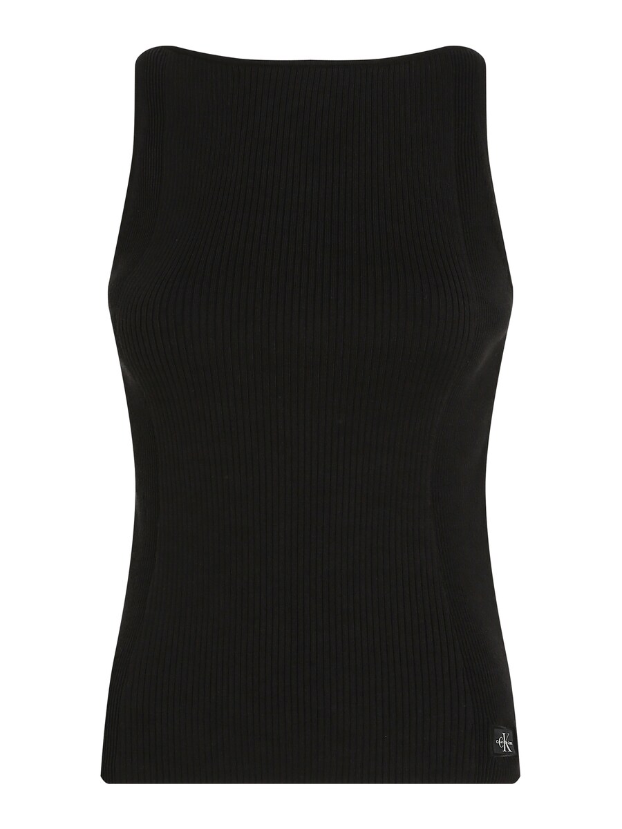 

Вязаный топ Calvin Klein Jeans, черный