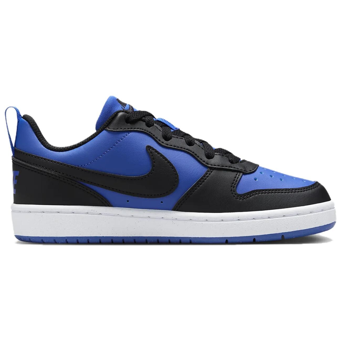 Детские кроссовки для скейтбординга Court Borough GS Low-top Game Royal/White/Black Nike, черный — фото 2