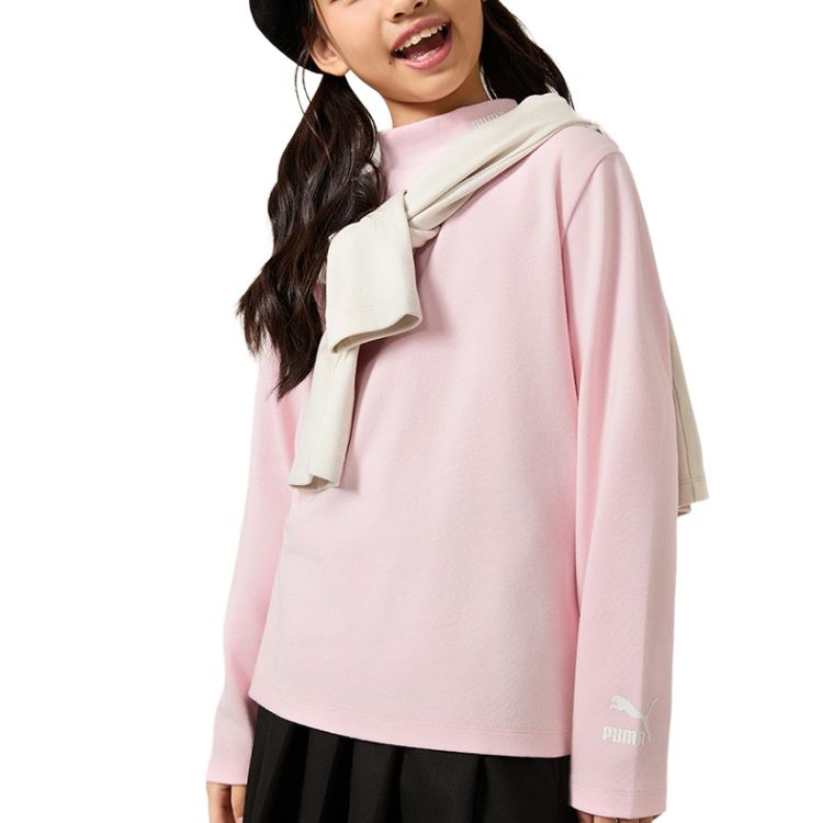 PUMA Футболка Sportstyle Collection CLASSICS LOGO Dream Pink Kids' — фото 3