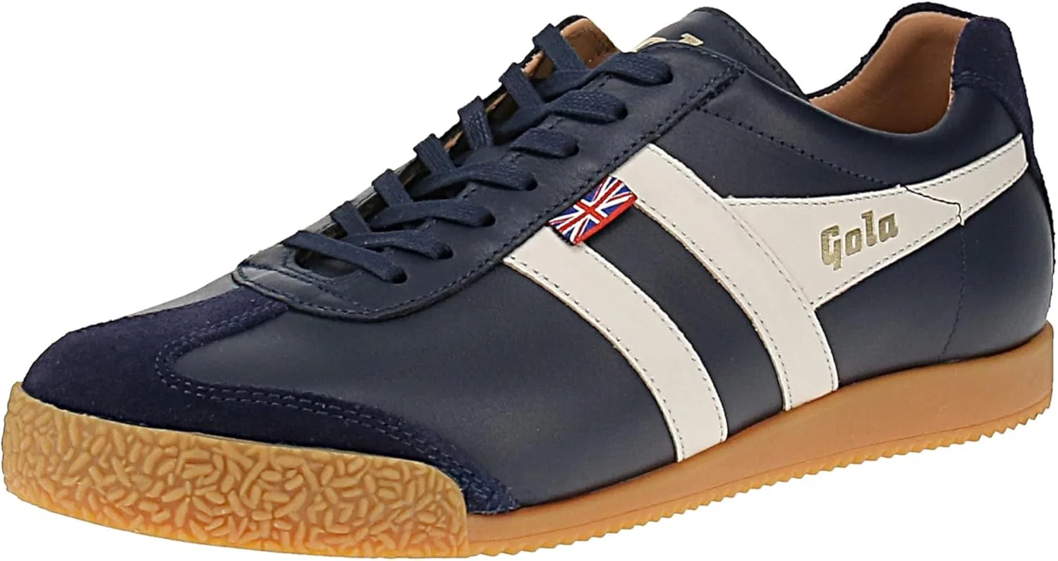 Кроссовки Gola Harrier Elite Trainers, Navy Blue Off White