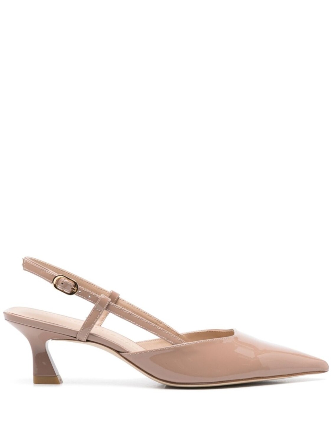 50-мм туфли Vinnie Stuart Weitzman, нейтральный цвет