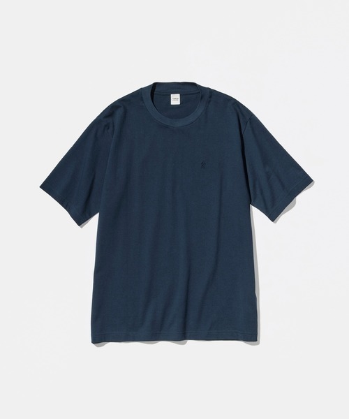 

Футболка хлопковая классического кроя TAKEO KIKUCHI, темно-синий