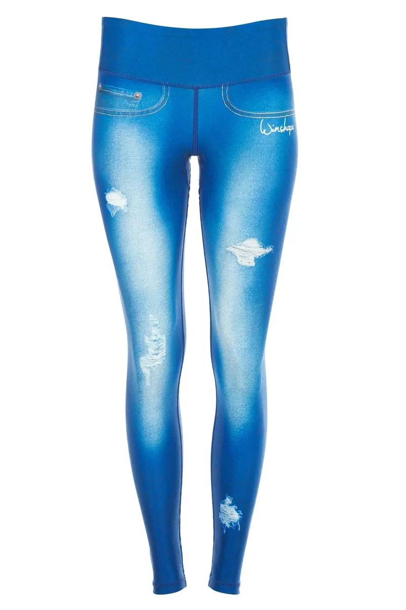 

Леггинсы Winshape "AEL102-Jeans", с легким компрессионным эффектом, синий