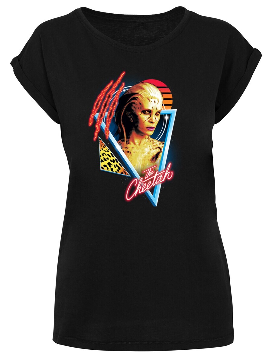 

Футболка F4NT4STIC Shirt DC Comics Wonder Woman 84 Retro Cheetah Design, черный