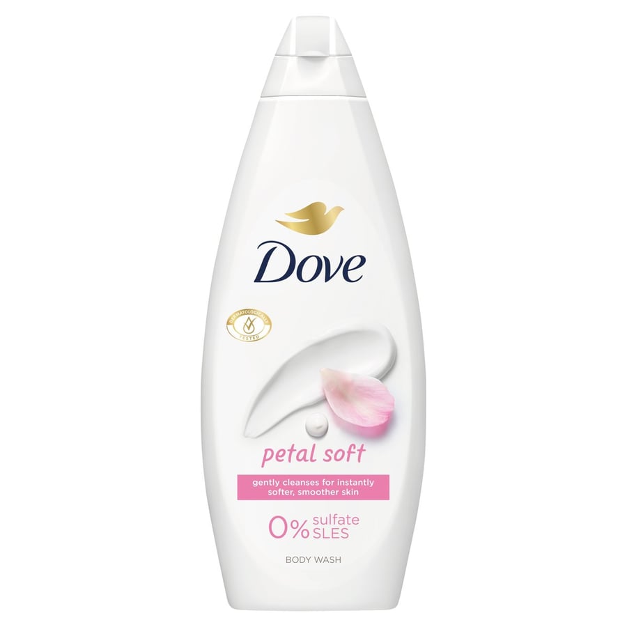 

Dove, Petal Soft, кремовый гель для душа, 720 мл